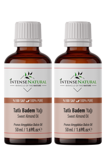 Badem Yağı Tatlı Soğuk Sıkım 50 ml x 2