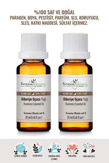 Biberiye Uçucu Yağı 2x20 Ml %100 Saf