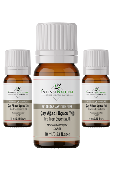 Çay Ağacı Uçucu Yağı 3x 10 ml Doğal 