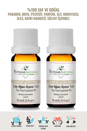 Çay Ağacı Uçucu Yağı 2x 10 ml Doğal 