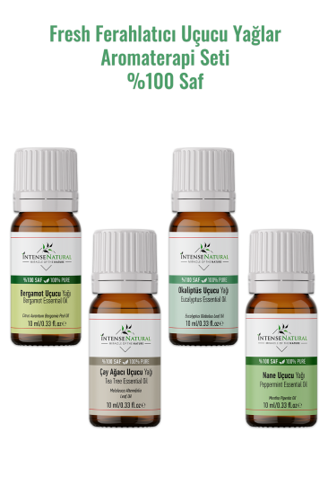Fresh Ferahlarıcı Aromaterapi Uçucu Yağlar Seti