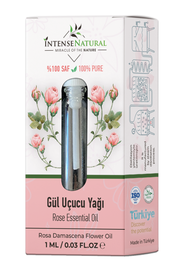 Saf Gül Uçucu Yağı 1 ml %100 Saf 
