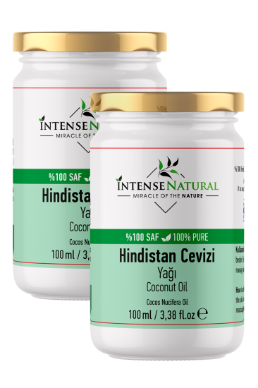 Hindistan Cevizi Yağı 2x 100 ml %100 Saf
