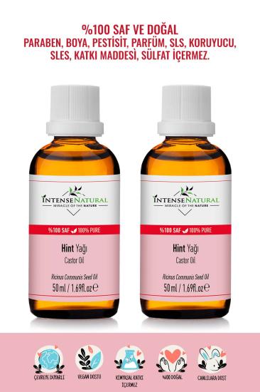 Hint Yağı 2x50 Ml %100 Saf Doğal 