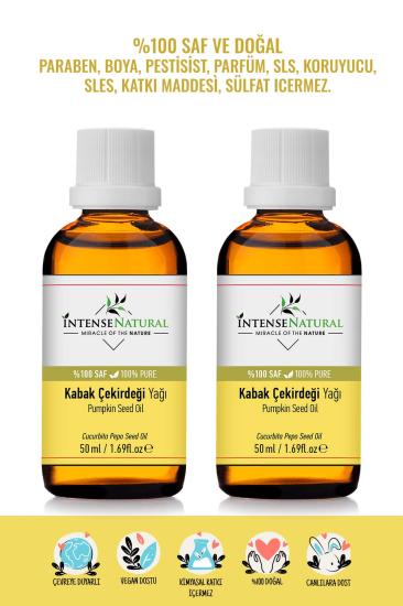 Kabak Çekirdeği Yağı %100 Saf  2x 50 ml 