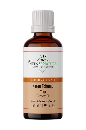 Keten Tohumu Yağı %100 Saf ve Doğal 50 ml