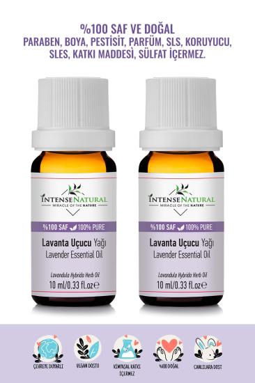 Lavanta Uçucu Yağı 2x 10 ml %100 Saf Doğal 