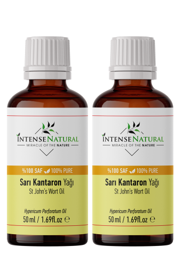 Sarı Kantaron Yağı %100 Saf ve Doğal 2x 50 ml